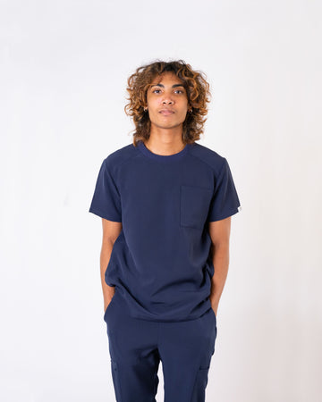 Classic Men's 6-Pocket Active Joggers Navy (Blue)