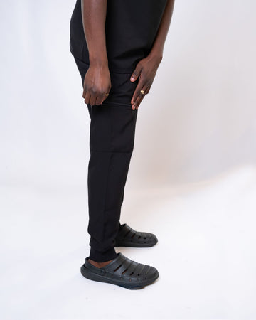 Classic Men's 6-Pocket Active Joggers Onyx (Black)